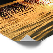 Poster Lever de soleil doré (Coin)
