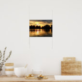 Poster Lever de soleil doré (Cuisine)