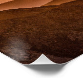 Poster Lever de soleil entre les collines (Coin)