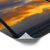 Poster Lever de soleil hawaïen (Coin)