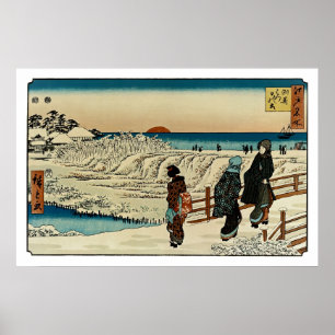 Poster Lever de soleil le jour de nouvelle année chez