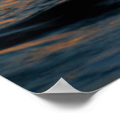 Poster Lever de soleil majestueux sur l'océan (Coin)