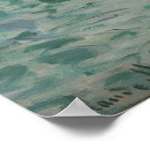 Poster Lever de soleil (Marine) de Claude Monet (Coin)