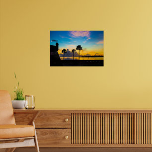 Poster Lever de soleil sur la baie de Matanzas