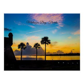 Poster Lever de soleil sur la baie de Matanzas