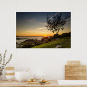 Poster Lever De Soleil Sur La Plage Armação, Brésil (Cuisine)