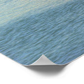 Poster Lever de soleil sur le canal (Coin)