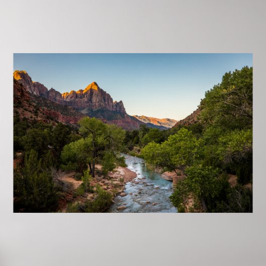 Poster Lever de soleil sur le gardien (Devant)