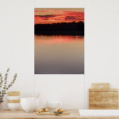 Poster Lever de soleil sur le lac Koronis (Cuisine)