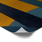 Poster Lever De Soleil Sur Les Collines Rollantes (Coin)