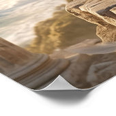 Poster Lever de soleil sur Marble Eagle Cliff (Coin)