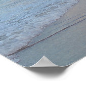 Poster Lever de soleil sur une eau calme sur la plage - A (Coin)