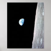 Poster Lever de terre à partir d'Apollo 8 (Devant)