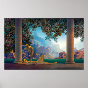 Poster Lever du jour Maxfield Parrish
