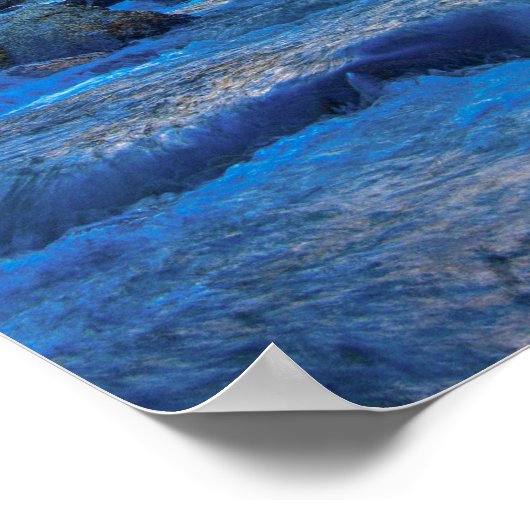 Poster Lever du lit de la rivière // Longue exposition à  (Coin)