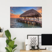 Poster Lever du quai (Bureau à domicile)