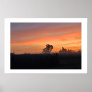 Poster Lever du soleil