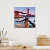 Poster Lever Du Soleil À Fort Point (Cuisine)