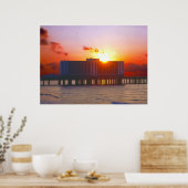 Poster Lever Du Soleil Au Flagship Hotel Prints (Cuisine)