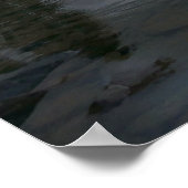 Poster Lever du soleil au lac Swiftcurrent II (Coin)