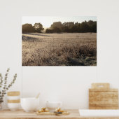 Poster Lever du soleil au paysage du sentier de Bear Vall (Cuisine)