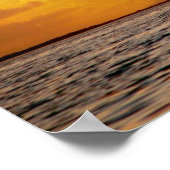 Poster Lever du soleil, Cays noyés, Belize (Coin)