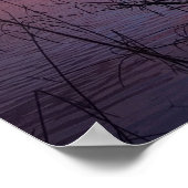 Poster Lever du soleil dans l'aveugle canard de l'Arkansa (Coin)