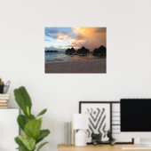 Poster Lever du soleil de Bora Bora (Bureau à domicile)