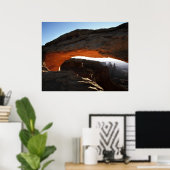 Poster Lever du soleil de Mesa Arch (Bureau à domicile)