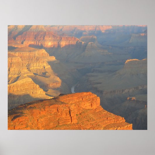 Poster lever du soleil du Grand Canyon (Devant)