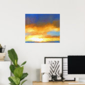 Poster Lever du soleil n° 1 (Bureau à domicile)