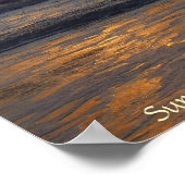 Poster Lever du soleil, Ocean City, mars... (Coin)