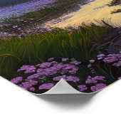 Poster Lever du soleil sur Calm Creek (Coin)