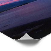 Poster Lever du soleil sur la mer (Coin)