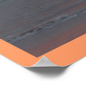 Poster Lever du soleil sur la plage (Coin)