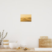 Poster Lever du soleil sur les collines de brouillard mat (Cuisine)