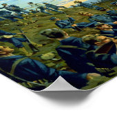 Poster lever le drapeau américain à Cuba (Coin)