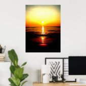 Poster Lever SuprêmeBeachsunrise (Bureau à domicile)