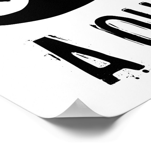 Poster Levez La Main (Coin)