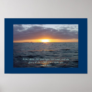 Poster Levez le feu - Ésaïe 60:1