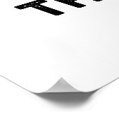 Poster Levez Le Jeu De Chien Drôle De Ruuf (Coin)