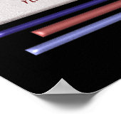 Poster Levez vos mots — tirage d'art - Citation de Roum (Coin)