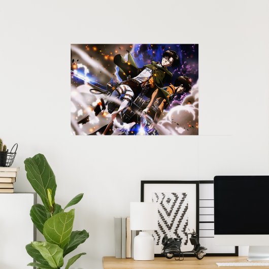 Poster Levi Ackerman (Bureau à domicile)