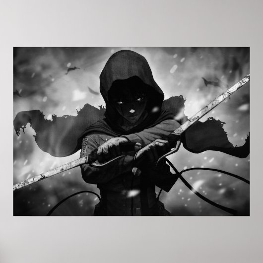 Poster Levi Ackerman (Devant)