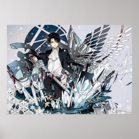 Poster Levi Ackerman (Devant)