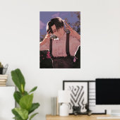 Poster Levi Ackerman Par Golden Peach (Bureau à domicile)