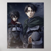 Poster Levi x Mikasa (Devant)
