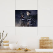 Poster Levi x Mikasa (Cuisine)