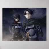 Poster Levi x Mikasa (Devant)