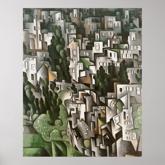 Poster Levissihan Kayakoy Fethiye Paysage Art (Devant)